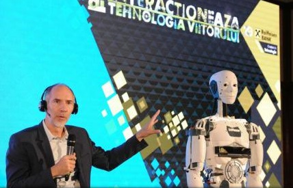 Primul robot umanoid printat 3D, expus în premieră în România la Bucharest Technology Week 2017