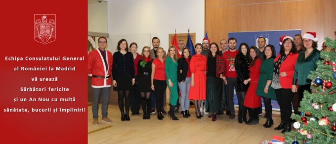 Programul de lucru cu publicul la CG Madrid (26 decembrie și 2 ianuarie)