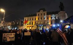 Proteste în marile oraşe, după adoptarea modificărilor la Codul de procedură penală (grupaj)