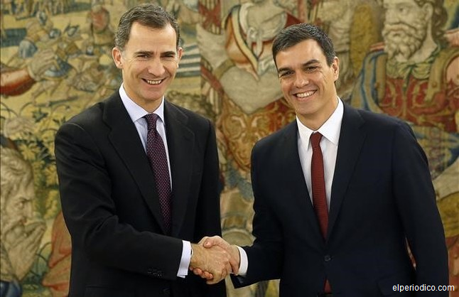 Regele Spaniei îl propune pe socialistul Sánchez să încerce formarea unui guvern