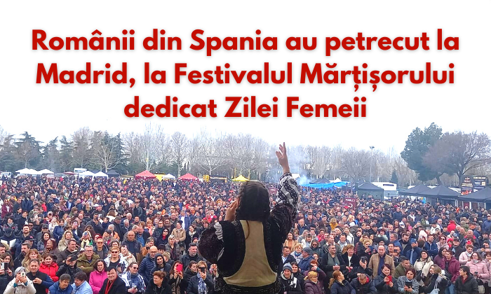 Românii din Spania au petrecut la Madrid, la Festivalul Mărțișorului dedicat Zilei Femeii (8)