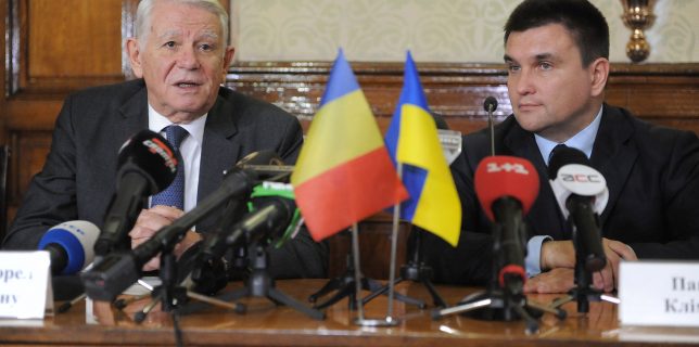 România şi Ucraina ar putea semna un protocol privind dreptul românilor din Ucraina de a învăţa în limba maternă