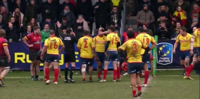 Rugby – Spaniolii au acuzat arbitrajul românului Vlad Iordăchescu la meciul cu Belgia