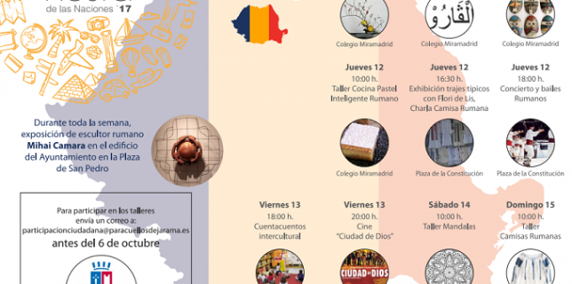 Rumanía el país invitado en la segunda Fiesta de las naciones de Paracuellos de Jarama del 9 al 15 de octubre