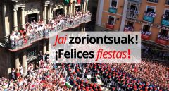 San Fermin, festivalul anual dedicat curselor cu tauri, a început sâmbătă la Pamplona