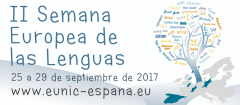 Semana Europea de las Lenguas: del 25 al 29 de septiembre 2017
