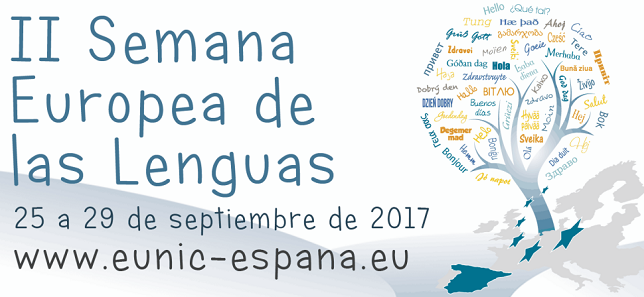 Semana Europea de las Lenguas del 25 al 29 de septiembre 2017
