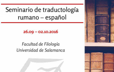 Seminario de traductología, del rumano al español, dedicado a las traducciones literarias