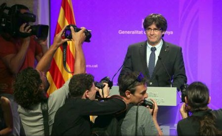 Separatiștii catalani denunță amenințările Madridului vizând averea lor