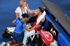 Simona Halep fue hospitalizada por deshidratación tras perder la final de Melbourne