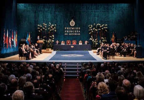 Spania: Ceremonia de decernare a Premiilor Prinţesa de Asturias 2020, desfăşurată în format restrâns
