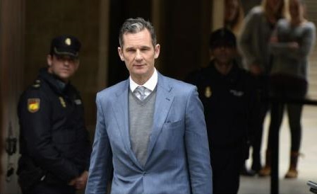 Spania – Ińaki Urdangarin, cumnatul regelui, condamnat în apel la 5 ani şi 10 luni de închisoare pentru corupţie