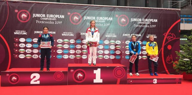 Spania Medalie de argint pentru România la Campionatele de lupte de la Pontevedra