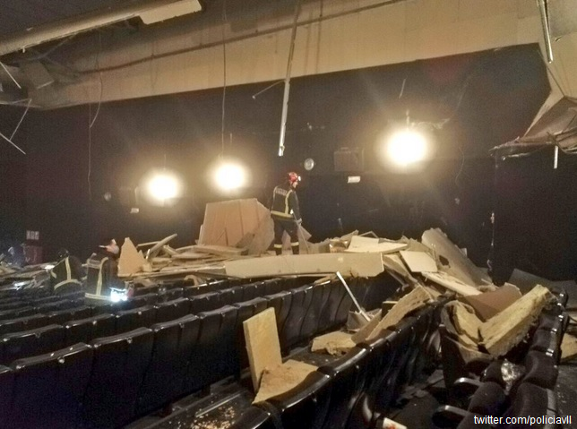 Spania: Șase persoane ușor rănite după prăbușirea acoperișului unui cinematograf