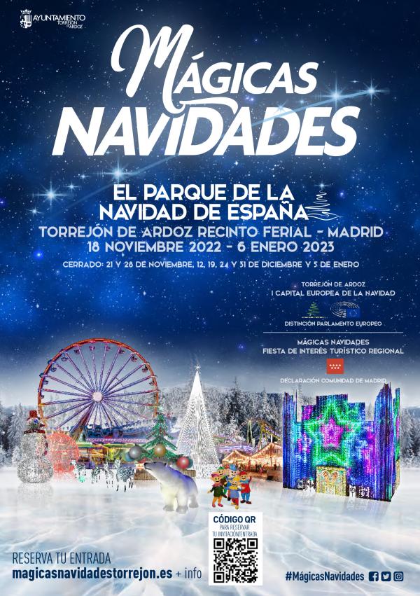 Torrejón de Ardoz Disfruta en el Parque de la Navidad de España de Mágicas Navidades de la espectacular iluminación y láseres del Círculo Pingüino 1
