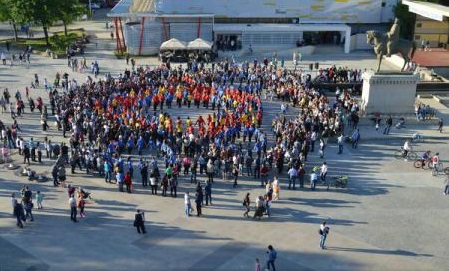 Tulcea – Flashmob în centrul orașului, de Ziua Națională a Armânilor