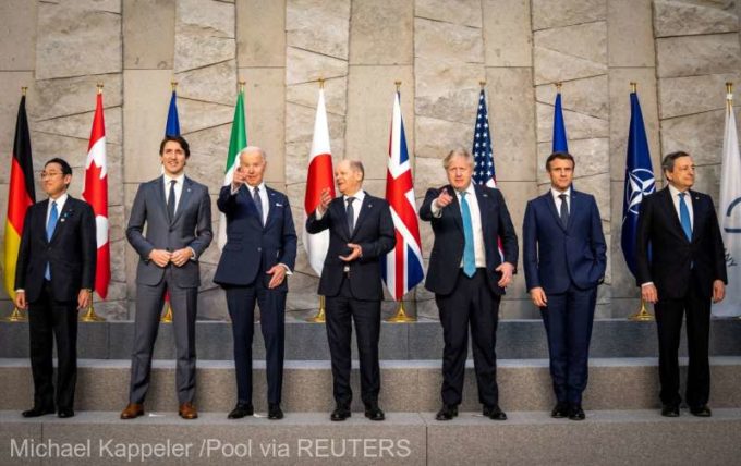 Ucraina: Liderii G7 îi cer Rusiei să nu folosească arme nucleare, chimice sau biologice