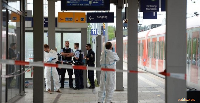 Un muerto por el ataque de un hombre con un cuchillo en una estación de trenes de Múnich