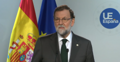 VIDEO: Rajoy, en Bruselas: "volver a la legalidad y recuperar la normalidad constitucional"