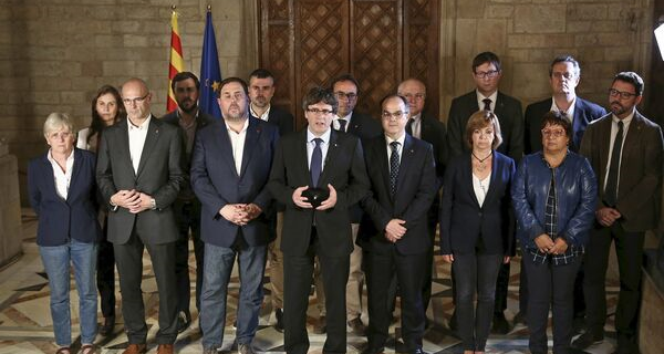 VIDEO Referendum în Catalonia – Președintele Carles Puigdemont proclamă victoria secesioniștilor