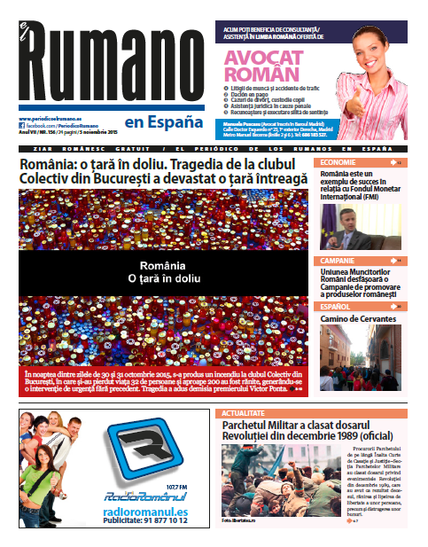 Numărul 156 al Ziarului El Rumano, descarcă aici!