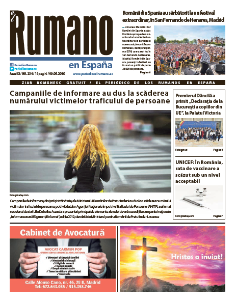 Numărul 234 al Ziarului El Rumano, descarcă aici!