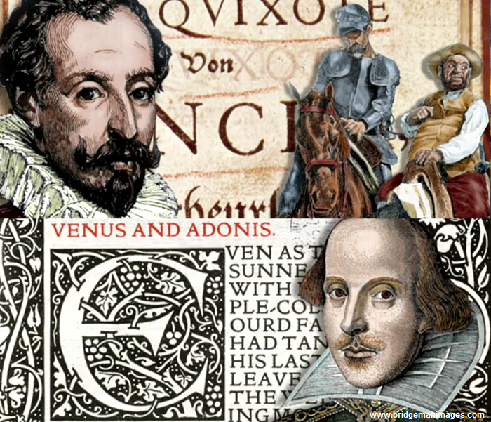 În 2016, se împlinesc 400 de ani de la moartea a doi mari scriitori universali, Cervantes și Shakespeare