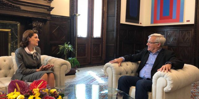 Întrevederea Ambasadorului României cu primarul oraşului Valencia