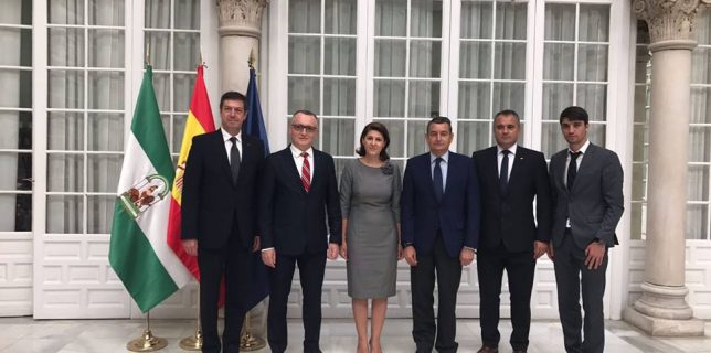 Întrevederea ambasadorului României cu Delegatul guvernului spaniol în Andaluzia