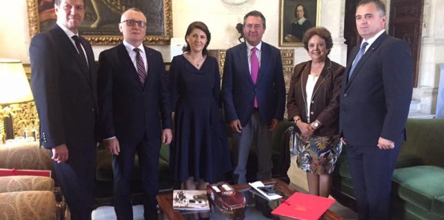 Întrevederea ambasadorului României cu primarul oraşului Sevilla