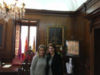 Întâlnirea ambasadorului român cu primarul orașului Toledo