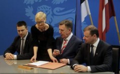 Țările baltice au semnat un acord cu privire la Rail Baltica, linie feroviară ce le va lega de Europa